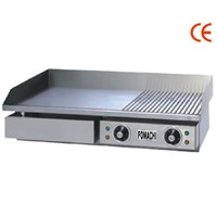 Counter Top Electric Griddle Half Flat Half Groove Griddle FMX-WE104