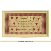 Beloved Let Us Love One Another Is Sitchery Decor Frame