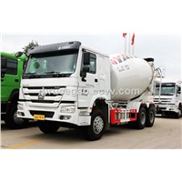 2017 New Model 6X4 Howo 8m3 9m3 10m3 Self Loading Concrete Truck Mixer
