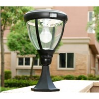 Solar Powered Wireless LED Motion Sensor Light Outdoor Garden Post Fence Light