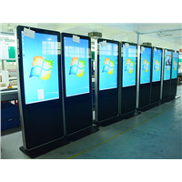 55 Inch Floor Stand Digital Signage, Totem, LCD Advertising Screens