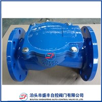 H44X Rubber Disc Check Valve Ductile Iron Material