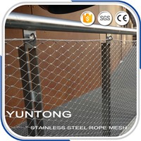 Flexible &amp;amp; Rugged Stainless Steel Cable Netting Garden Fence