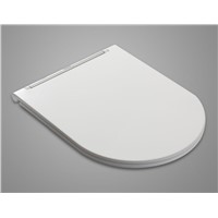Sanitary Ware Bathroom Two Pieces D Shape Ceramic Toilet Seat