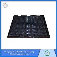 Popular Different Size ESD Black Plastic PS PP Electronics Blister Tray