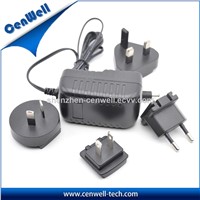 12v1.85a AC Adapter Interchangeable Power Adapter for LED Light
