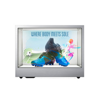 32inch Exhibition Android TFT Transparent LCD Advertising Display Box