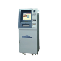 High Quality Standalone Metal Case Interactive Touch Screen Coin Operated Kiosk with Printer