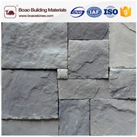 Building Hand Made Stacked Vitage Stones Exterior Wall Decoration