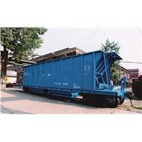 Railway Side Dump Wagon Railway Grain Hopper Wagon Open Top Flat Container Railcar Oil Tank Ballast Hopper Railcar