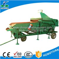 with 4 Moving Wheels Automatic Coriander Seed Separator Machine