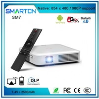 All in One Android 4.4 300inch Image Best LED Video Projector for Phone