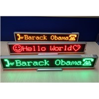 High Quality Global Language Support USB Programmable & Rechargeable LED Moving Signs