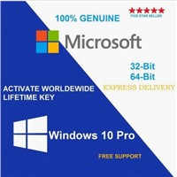 Original Windows 10 PRO OEM Key 32/64 Bit 100% Genuine Instant Delivery Online Activation WIN 7 8.1 License