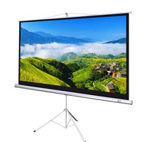 Cynthia Screen High Definition Matte White Material Portable Tripod Stand Screen Projector