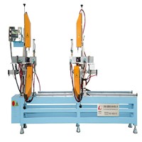 LQXC-2W-A New PVC Profile Double Headed Automatic Water Slot Milling Of Type A