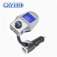 GXYKIT Bluetooth MP3 Player Car FM Transmitter M8 USB Charger Car Music Player