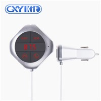 GXYKIT Bluetooth Car Charger USB Charger FM Transmitter Q7S Bluetooth Handsfree