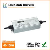 UL Listed IP67 Waterproof LED Driver Power Supply 100w 12v LED Driver for LED Floodlight Driver