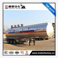 China Best Selling 45m3 Fuel Tanker Semi Trailer Truck with Three Axles