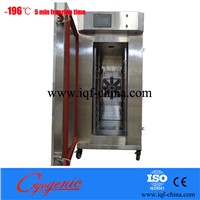 -190C Liquid Nitrogen Cabinet Blast Freezer