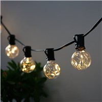 Outdoor LED Christmas Star String Lights E12 Edison Bulb Waterproof Connectable LED String Light