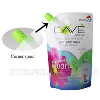 Plastic Stand up Pouch with Spout for Detergent Packing / Liquid Packaging Plactic Bag Spout Pouch