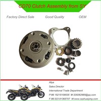 Factory Directly Selling CD70 Motorcycle Clutch Assembly