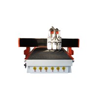 3 Spindle Router, Pneumatic CNC Machine