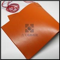 Custom 3000W Silicone Heater with Thermocouple
