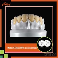 China Dental Products Cad Cam System Zirkonzahn ST Zirconia Blocks with CE Certificate