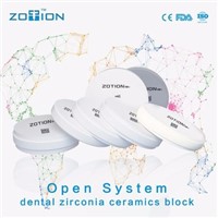 China Zotion 98mm Dental Zirconia Block for Denture Making Suppliers