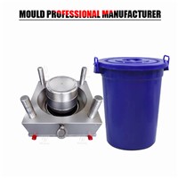 Plastic Injection Molding 50L Bucket Mold Huangyan Suppler