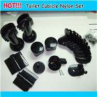 Nylon Material Cubcile Accessories for Toilet Partitions Full Set