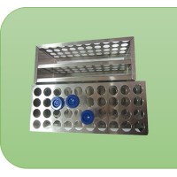BMT SCIENTIFIC Stainless Steel Test-Tube Rack