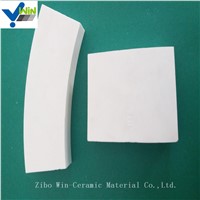 High Temperature Resistance White Alumina Ceramic Tiles Chinese Factory