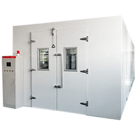 Stainless Steel Modular Temperature Humidity Climate Walk-In Rooms for Vehicles