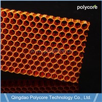 Colorful Saving Energy Building Glass PC Honeycomb