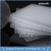 Waterproof Light Weight High Light Transmissing Polycarbonate Honeycomb