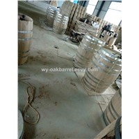Chinese 225L Oak Barrel Manufacture, Barrels 225L for Wine, Whiskey Oak Wine Barrel