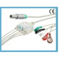 Huntleigh SC1000 ECG Cable 5 Lead with Lead Wires