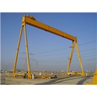 Factory Supply Single Girder Gantry Crane with CD Hoist Used In Warehouse Or Outdoor