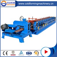 High Speed Color Coated Steel C Z U Purlin Cold Forming Machinery