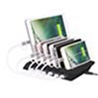 Portable Fast Changing Station Pad, 10.2A 6 Port USB Charging Station Universal Desktop Cell Phone