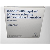 Description TATIONIL Is a Pure Injectable GLUTATHIONE with 600mg Dosage. It Is Dissolved with 4ml of Distilled Water An