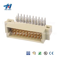 3 Rows Ph2.54mm DIN41612 Euro Connectors Male Right Angle 30P, 32P, 42P, 48P, 64P, 66P, 96P, 120P Board To Board Connect
