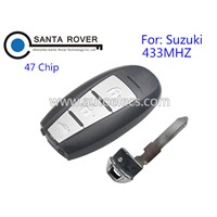 Top Quality Suzuki Remote Key 3 Button 433Mhz 47 Chip