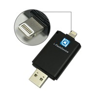 MFI Certified Original 8 Pin Lightning Connector USB IFlash Driver Compatible with iPhone& PC