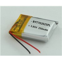 8C Charge 10C Discharge 250mAh 3.85v 4.35V Li-Polymer Battery for Lighter/Fire Maker