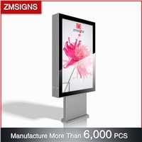 ZM-204 Outdoor Scrolling Advertising Light Box ZMsigns